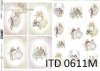 papel decoupage clásico D0611M